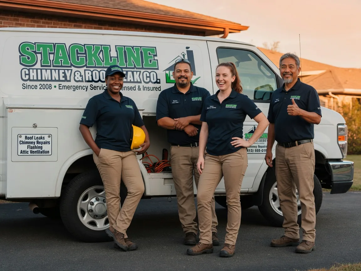 Chimney flashing repair company in Clifton, IL